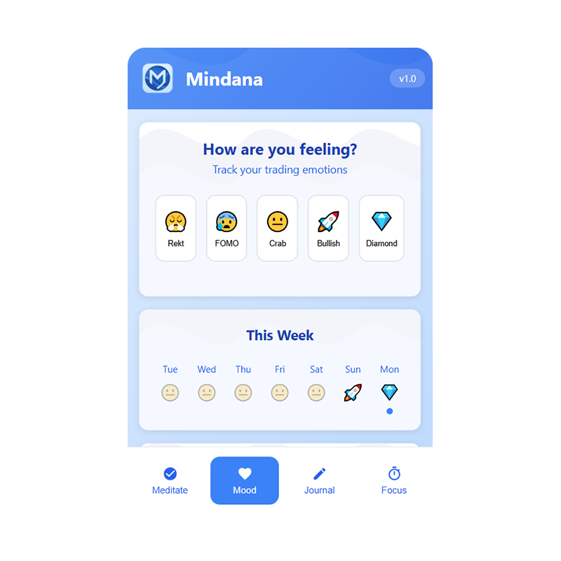 Mood Tracking Feature